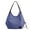 Dark Blue, variant on Deago Fashion Women's Multi-Pocket Cotton Canvas Handbags Shoulder Bags Totes Purses Satchel Travel Bag (Dark Blue)