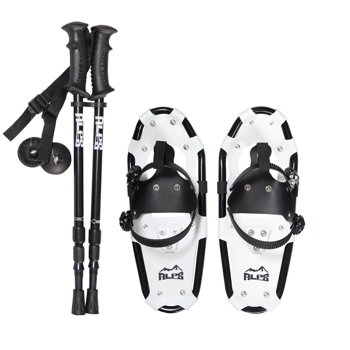 ALPS Snowshoes with Snow Pole and Carrying Tote by