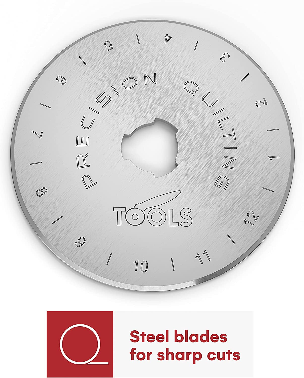Precision Quilting Tools | 60Mm Rotary Cutter Blades Pack Of 5 Sks-7 Carbide | 5
