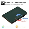 thumbnail image 2 of K-Lion for ipad 10th Gen 10.9" 2022 Folio Flip Case, Slim Lightweight Shockproof PU Leather Stand Magnetic Closure Case Card Slots Auto Wake Sleep Smart Case Cover for iPad 10th Generation,Green, 2 of 7