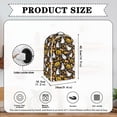 thumbnail image 6 of HELLHERO White Ghosts Jack-o'-lanterns Kitchen Blender Dust Covers 1pc Polyester 15.94"H x 9.45"L x 7.28"W for Home Kitchen Dustproof, 6 of 6