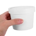 thumbnail image 4 of TABLZONE Disposable Snack Cups White Paper Takeout Food Cups Modern Sets, 4 of 9
