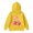 00-Yellow1303, variant on Oiyii Toddler Girl's Lovely Graphic Hooded Sweatshirt Long Sleeve Cherry Print Hoodie Sweatshirts Casual Pullover Top,Beige