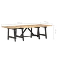 thumbnail image 4 of vidaXL Extendable Coffee Table 160x70x45 cm Solid Mango Wood, 4 of 5