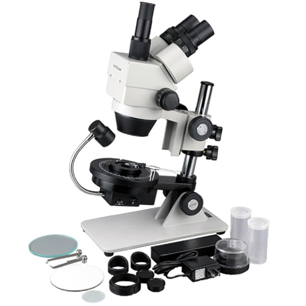 New Led Illuminated 150 x mag Portable Microscope clear & strong viewing ! 