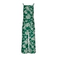 thumbnail image 5 of Nmnitkp Women's Summer Casual Overalls Loose Wide Leg Jumpsuits Boho Floral Printed Baggy Rompers with Pockets, 5 of 6