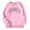 Pink, variant on Huowey Kids Girls Casual Crewneck Sweatshirts Long Sleeve Cute Pullover Oversized Lightweight Tops Trendy Dailywear, 7-8 Years
