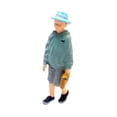 thumbnail image 1 of Figura de juguete a escala 1/64, pequeño sombrero de pescador para niño, artesanía práctica, decoración de escritorio, juguete educativo realista a, 1 of 10