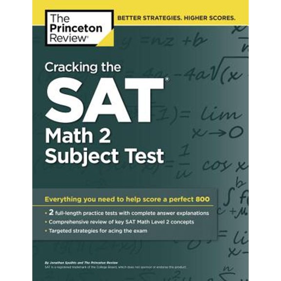 Pre-Owned Cracking the SAT Math 2 Subject Test (Paperback) by Princeton Review