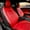 Red, variant on Red Rain Mustang Seat Covers Full Set Red and Black Leather Seat Cover for Cars Customized Ford Mustang 2016 2017 2018 2019 2020 2021 2022 2023 10Pcs (Mustang-Red+Black)