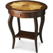 Butler Specialty Jeanette Plantation Cherry Oval Accent Table