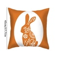thumbnail image 3 of Hbdhejl Easter Pillowcase Sofa Pillow Living Room Decoration Printed Rabbit Pillow, 3 of 8