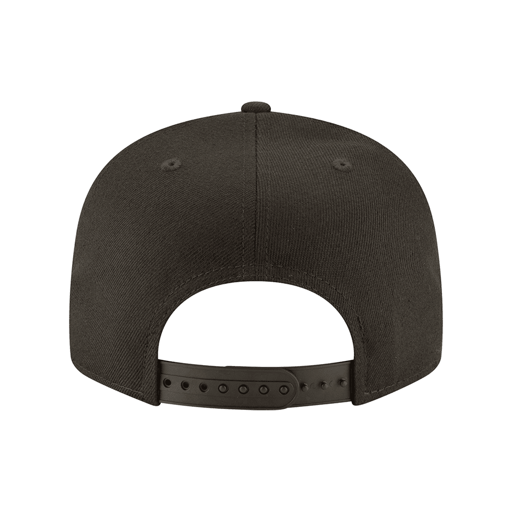 Men's New Era Black Los Angeles Dodgers 2024/25 Back-to-Back Champions Circle Side Patch 9FIFTY Snapback Hat
