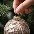 thumbnail image 2 of Christmas Ball Ornaments 9-Pack Foam Glitter Balls, Shatterproof Christmas Tree Decorations Handmade with Sequin Bead for Xmas Home Decor by OVFUIZ, 2 of 7