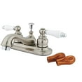 thumbnail image 1 of Kingston Brass Restoration Two Handle 4" Centerset Lavatory Faucet with Retail Pop-up, 1 of 4