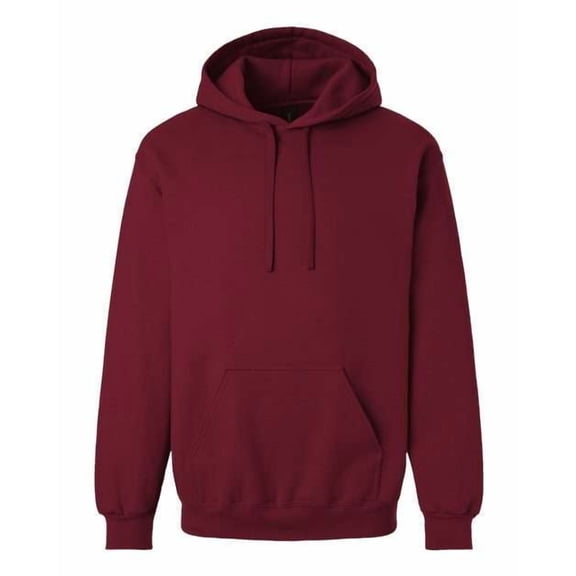 Gildan 19500 Hammer™ Maxweight Hooded Sweatshirt-Garnet-S