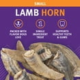 thumbnail image 3 of Icelandic+ Lamb Horn With Marrow - Small - 4-5.5" Dog Chew, Long-Lasting Treat, Puppy-Small Dogs, Keratin, All-Natural, Pet Snack, Edible & Digestible, 3 of 7