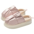 thumbnail image 3 of Aayomet Women's House Slippers Comfy Warm Plush Slip-On House Slipper for Winter Indoor,Pink 37, 3 of 5