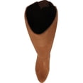 thumbnail image 5 of Naturalizer Women's Yuko Over-the-Knee Boot Dark Chestnut Brown Suede 8M, 5 of 6