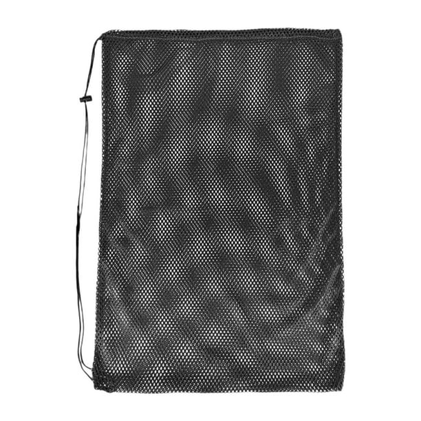 Bolsa de equipo de natación mochila playa Mochila de nylon elegante y elegante mochila de malla de malla para para el gimnasio de natación negro