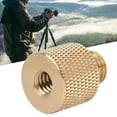 thumbnail image 1 of Adaptador de Tornillo de Trípode, Reductor de Rosca de 3/8 de Macho A 1/4 Hurbra Fina Suave de Trabajo Fino No Resbalón Universal para Trípodos para Micófonos para cmaras, 1 of 7