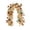 B001- Clear (A), variant on Fall Garland for Mantle, Halloween Garland for Mantle 69 Inch Faux Maple Leaf Pumpkin Accent Vine, for Fall Front Door Decor, Front Porch Halloween Decor, Indoor Fall Home Accent,