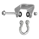 thumbnail image 3 of Gancho de techo giratorio de 360° de acero inoxidable con mosquetón giratorio para silla colgante, bolsa de arena para silla de hamaca de yoga de madera, gancho de pared, gimnasio, 3 of 5