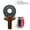 Brown, variant on YAHHU Mini Portable Manual Label Maker DIY 3D Embossing Label Writer Printer Typewriter with Plastic PVC 9mm Label Tapes Lettering Machine Compact Handheld Design Pink