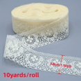 thumbnail image 4 of 10 Yards Beautiful Lace Trim For Clothes Skirt Bed Sheet Handmade DIY Sewing Accessories Clothing Accessories, 4 of 5