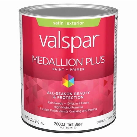 Valspar 028.0026003.005 1 qt. Medallion Acrylic Latex House Trim Paint & Primer