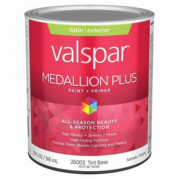 Valspar 028.0026003.005 1 qt. Medallion Acrylic Latex House Trim Paint & Primer