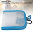 thumbnail image 3 of Boîte de Rangement pour Leurres de Pêche, Petite Boîte de Rangement Transparente à 6 Compartiments pour Matériel de Pêche, Organisateur d'Appâts de Pêche Portable avec 2 Fermetures Éclair pour Extérieur, Boîte à Matériel Premium, 3 of 7