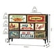thumbnail image 4 of Cómoda de 8 Cajones MU:4LIFE Estilo Industrial Vintage Organizador Cajonera Metal Tela No Tejida MDF, 4 of 5