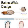 thumbnail image 3 of Mens Casual Loafers Lightweight Walking Shoes Slip Resistant Driving Shoes Comfortable Fashion Oxford Shoes White 11 US, 3 of 7