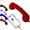 Red, variant on Retro Phone Handset, Telephone Style Landline Handle Receiver with Microphone Speaker, Type-C Retro Telephone Wired Handset for Cell Mobile Video Conferences, Calls, Meetings (Pink)