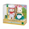 thumbnail image 1 of Figuras de acción de Sylvanian Families, modelos de anime de Chef Baby Family, juguetes de modelos de anime, muñecos flocados, decoración de habitación de PVC, regalo de vacaciones, 1 of 5