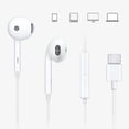 thumbnail image 3 of Casque Filaire, Écouteur Blanc Durable Exquis avec Interface de Microphone HD Type C pour, 3 of 8