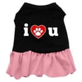 thumbnail image 1 of I Heart You Dresses Black With Light Pink Sm (10), 1 of 1