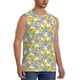 thumbnail image 2 of Balery Colorful Rubber Duck 1 Camisetas sin mangas para hombre, absorbe la humedad y protege contra el mal olor.-X-Large, 2 of 7