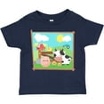 thumbnail image 3 of Inktastic Farm Animals with Cow, Chick and Pig Boys or Girls Toddler T-Shirt, 3 of 5