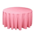 thumbnail image 2 of 63 inch Round Tablecloth - Waterproof & Wrinkle Free Heavy Duty Washable Polyester Table Cloths for Party, Banquet, Dining - Circle Pink 2, 2 of 9