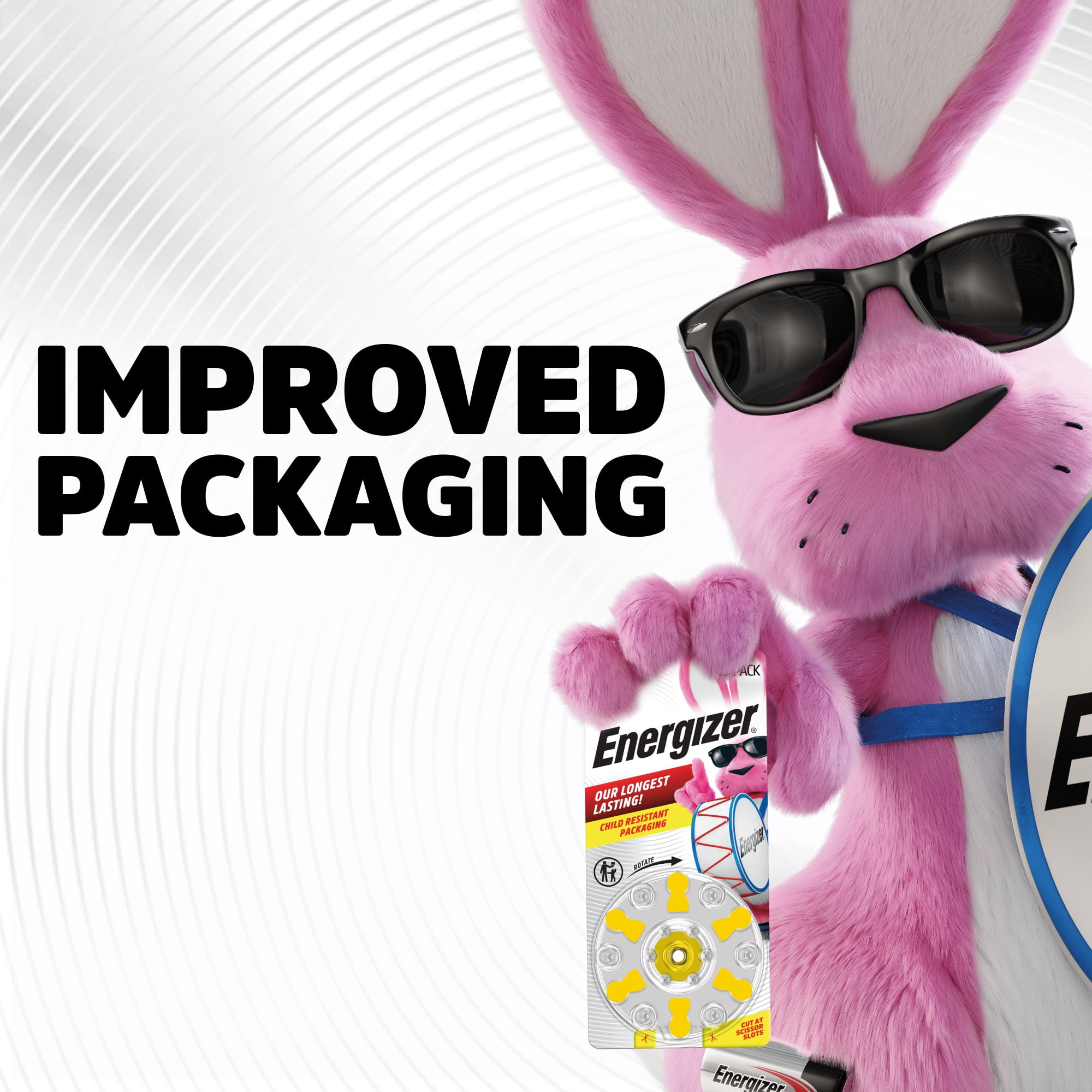 (5 pack) Energizer Hearing Aid Batteries Size 10, Yellow Tab, 6 Pack