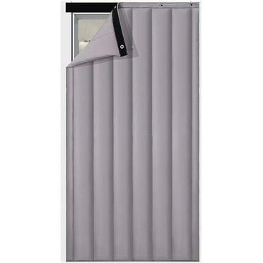 Thermal Insulated Door Curtain,Winter Doorway Cover Screen, Soundproof Blanket, Privacy Curtains,tapestry Windproof Waterproof Warm Cold Protection,for Living Room Garage Front Door Patio Kitchen