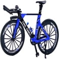 thumbnail image 1 of LEEYNEERMini Racing Bicycle Ornament Vehicles Mountain Bike Toy Model Decoration Crafts for Home (Blue#2), 1 of 6