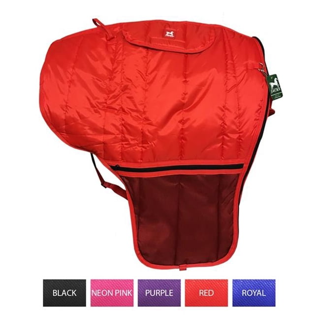 Jacks Imports 3894-RE Sacoche Western de Luxe, Rouge - 35 x 72 Po.