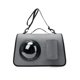 thumbnail image 2 of Methold Bolso para mascotas, portador de tela Oxford, bolso transpirable, correa de hombro extraíble, viaje, senderismo, Camping, Picnic, coche, bolso Suministros para gatos Gris Methold PT004256-04, 2 of 6