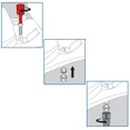 thumbnail image 2 of Kit Todo-en-Uno para Asiento de Inodoro Ginsey con Llave y Destornillador, 2 of 4