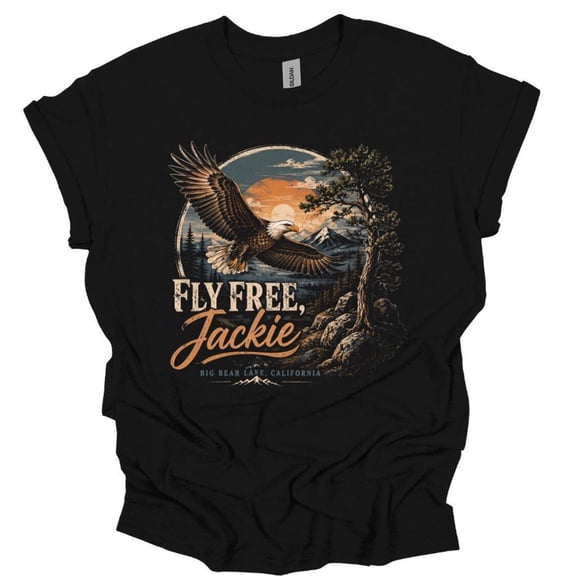 Jackie The Eagle Shirt, California Big Bear Bald Eagle Tribute T-Shirt, Jackie Memorial Shirt
