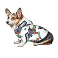 thumbnail image 7 of Honeii Dinosaur on Excavator2 Print Small Dog Hoodies Pet Hooded Sweatshirts Fall Winter Puppy Cat Sweaters Warm Clothes for Small Dogs Outfits Costume-XX-Large, 7 of 7