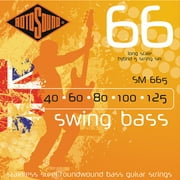 Rotosound SM665 Swing Bass 66 Stainless Steel 5 String Bass Guitar Strings (40 60 80 100 125)